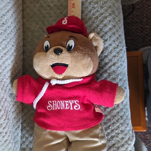 Shoneys Bear Plush 13 Inches - Picture 6 of 6